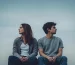couple looking away from each other in a troubled relationship